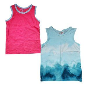 Boy Cat & Jack‎ Set of 2 Tank Tops Sleeveless . Size 4T. Gently worn.